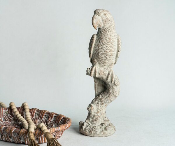 vintage parrot figurine (1)