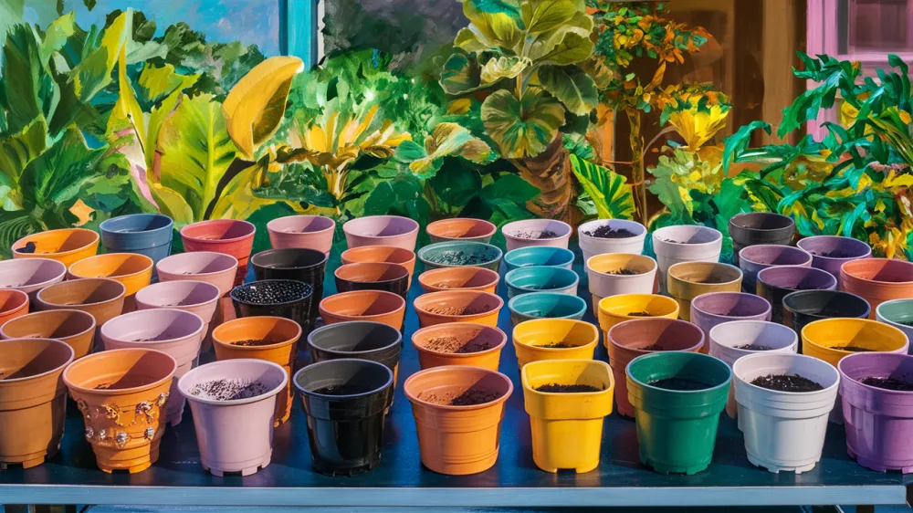 Plastic Flower Pots