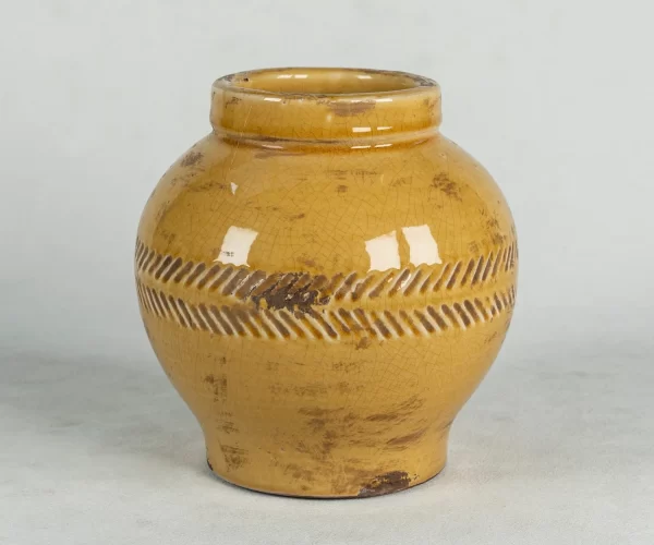 Wholesale Yellow Ceramic Vase (1)