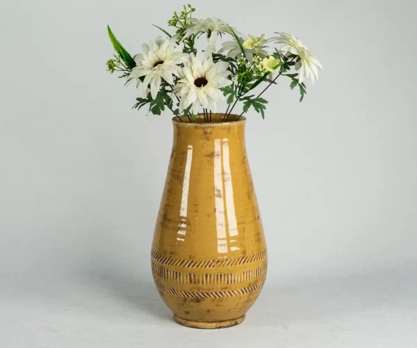 Wholesale Yellow Glazed Ceramic Vases​ (1)