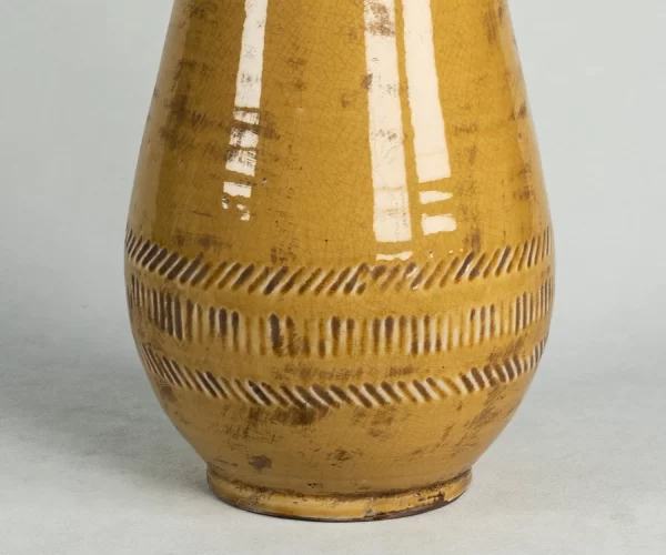 Wholesale Yellow Glazed Ceramic Vases​ (3)