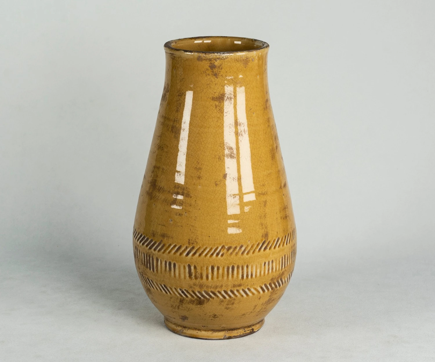 Wholesale Yellow Glazed Ceramic Vases​ (5)