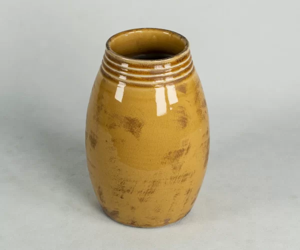 Wholesale Yellow Vintage Ceramic Bud Vase (3)