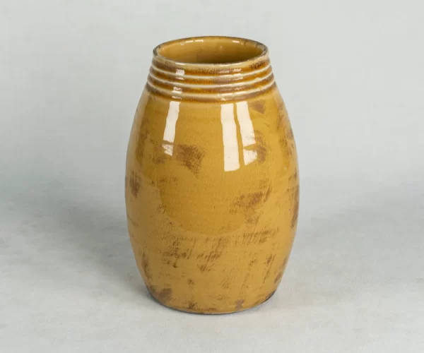 Wholesale Yellow Vintage Ceramic Bud Vase (4)