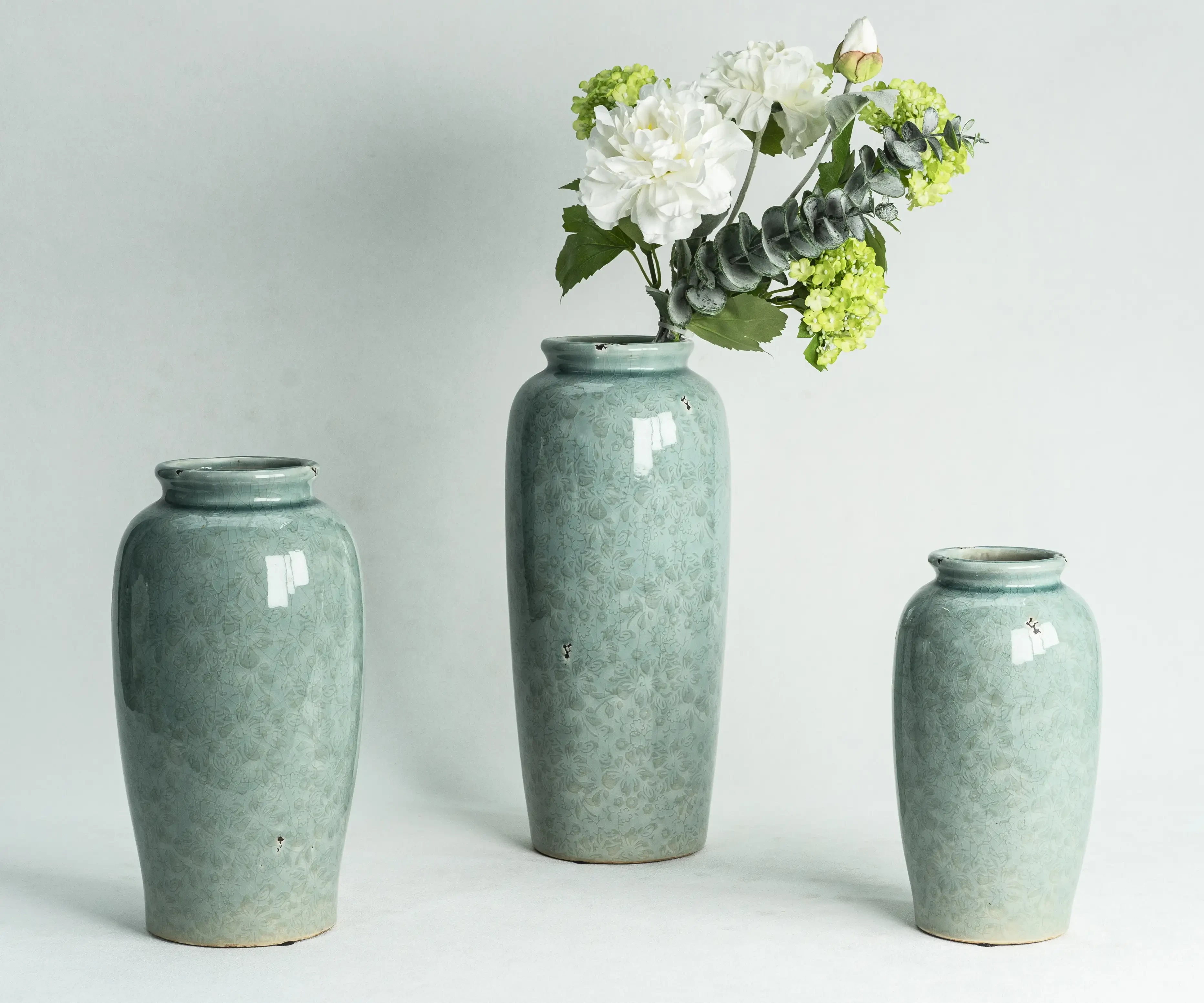 Celadon vase