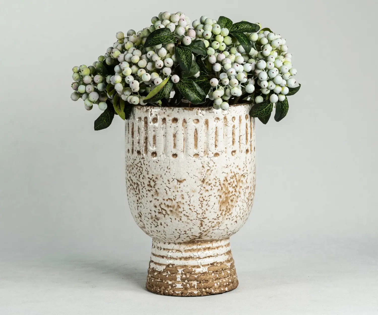 Rustic Textured Planter Pot