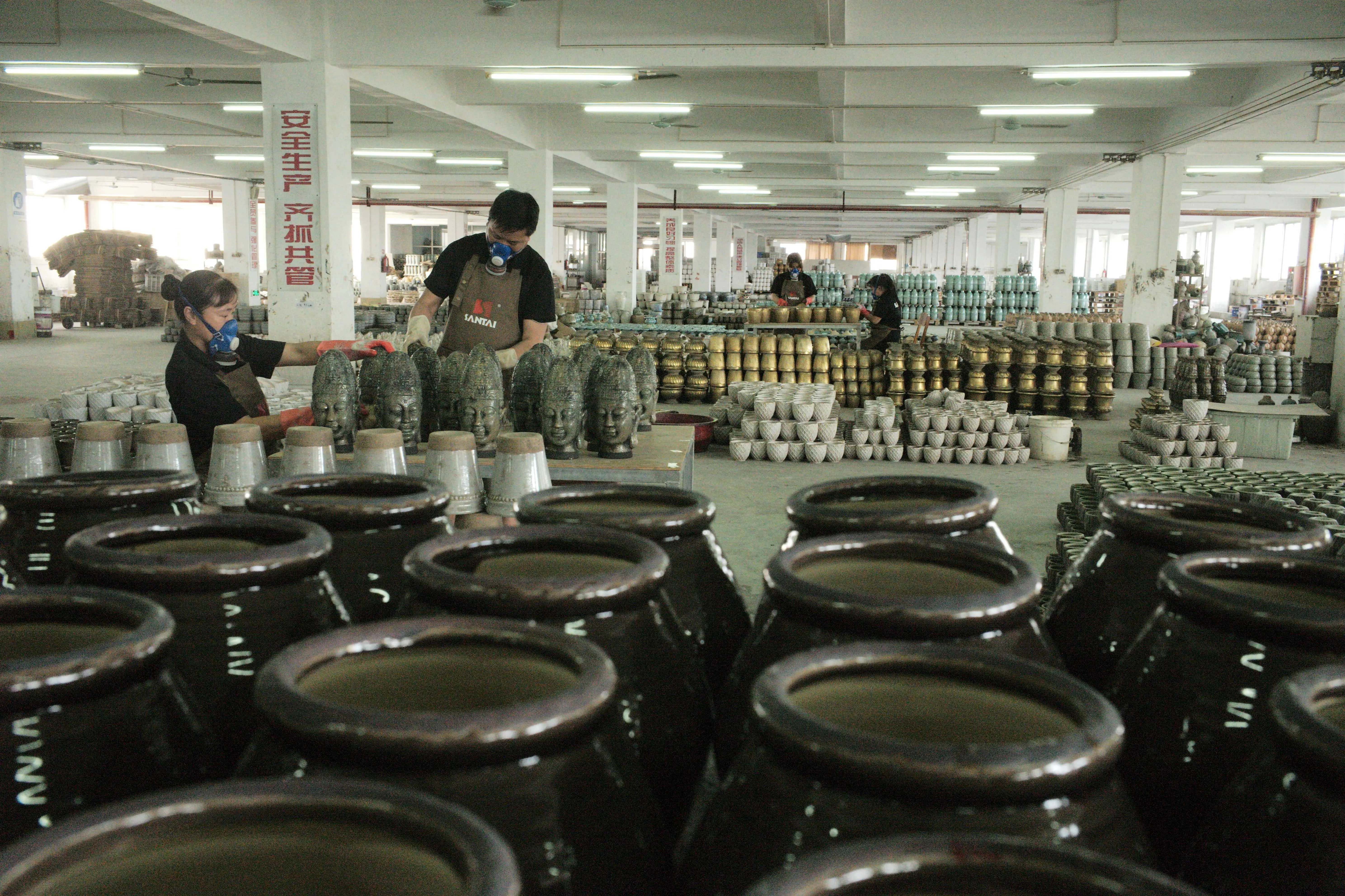 SANTAI pottery manufacturer factory