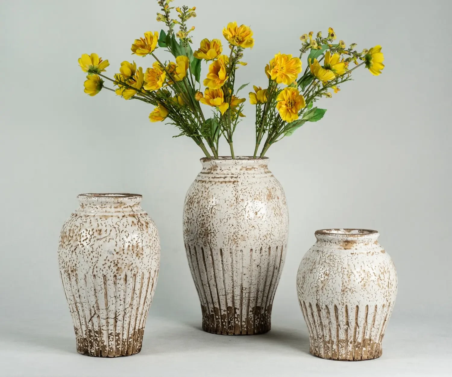 Western Rustic Retro Ceramic Vase